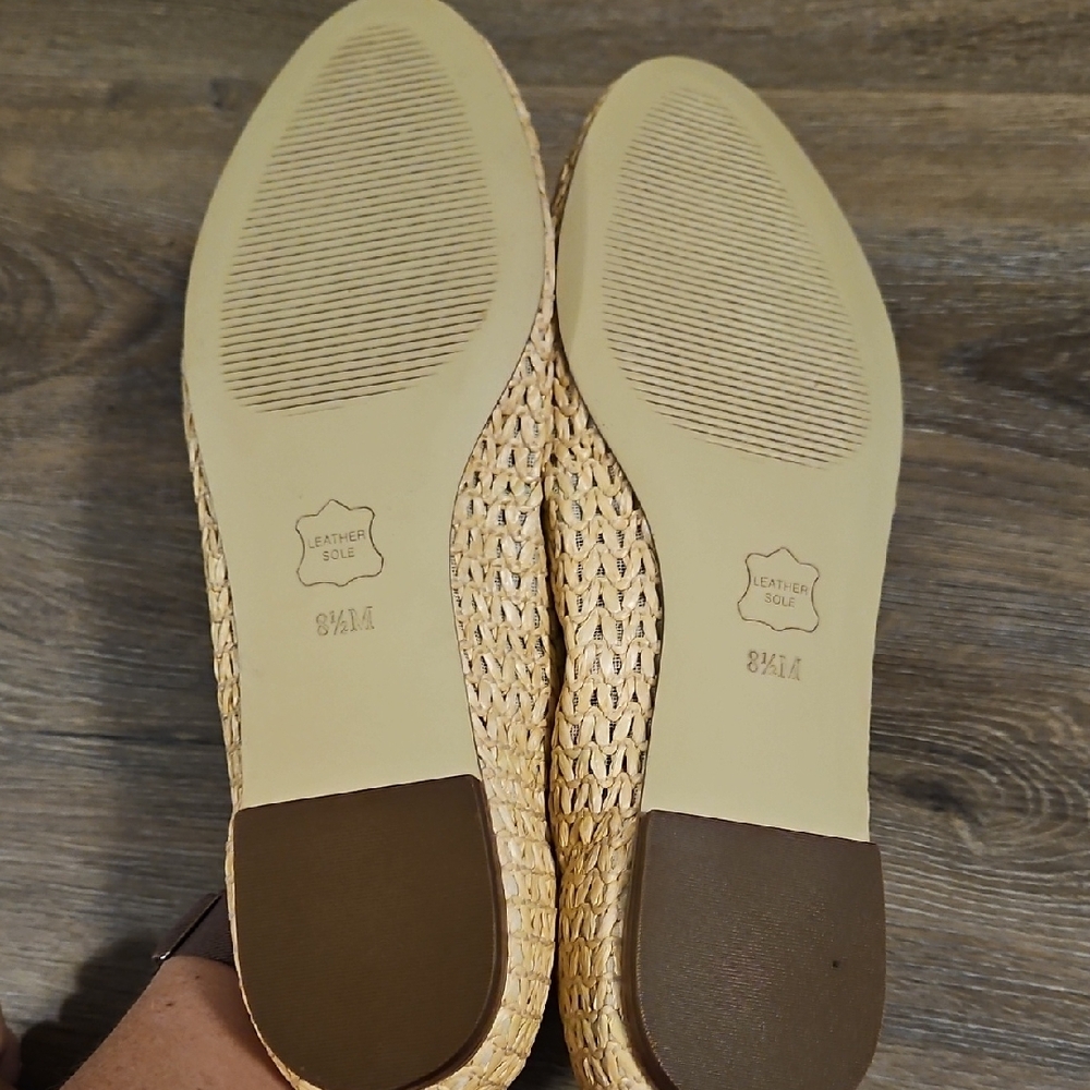 Talbots Ryan Raffia Loafers - Picture 2 of 4
